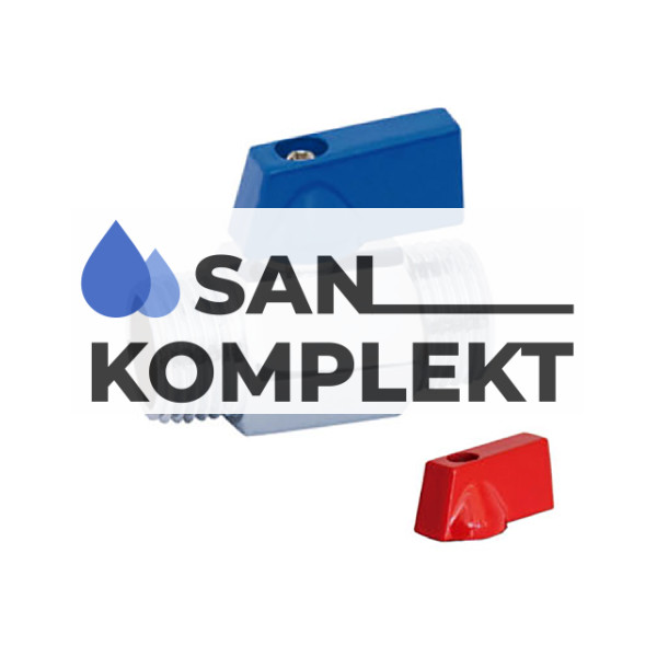 Мини кран 1/2 ш-ш TIM DE22MM