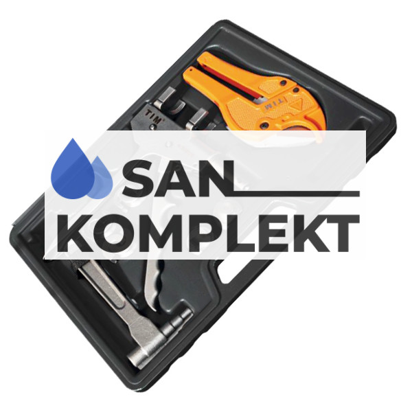 Ручной универсальный пресс инструмент для соединений с обжимающей и запрессовывающей муфтой (16,20,25) FT-1225