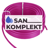 Труба из сшитого полиэтилена PE-Xb 16*2.2 500 м фиолетовый TPEX 1622-500 Pink
