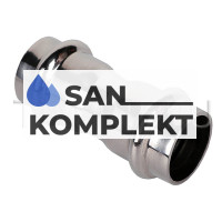 Двухраструбная пресс-муфта из нержавеющей стали 22*18mm ZEISSLER ZTI.503.002218