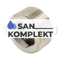 Футорка 3/4*1&quot; под шестигранник никель. TIM BH043N