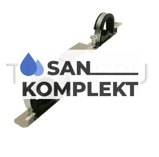 Кронштейн сдвоенный 3/4" сталь оц для коллектора 3/4"ZEISSLER ZSc.400.1105