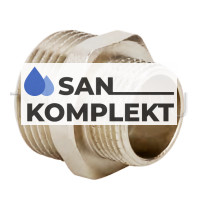 Ниппель переходной никель ДУ-11/2ш *3/4ш TIM SM063N