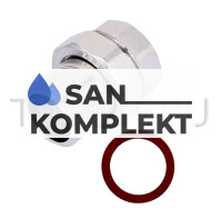 Муфта американка для прямого соединения 2 г/ш никелированная ZEISSLER ZSr.165.0109