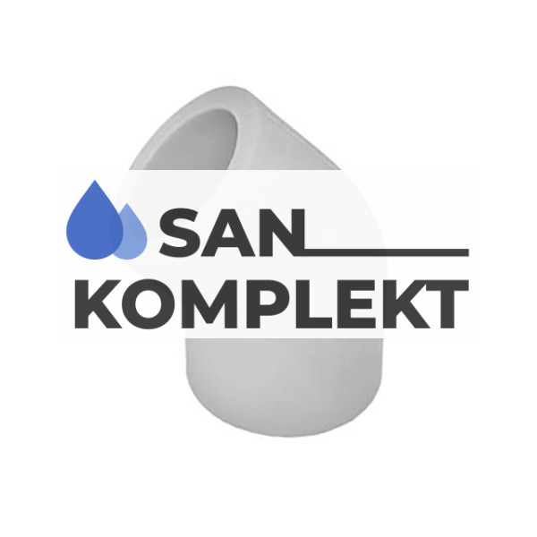 Уголок PPR соеденительный 45° D-20 ASB-2009-1