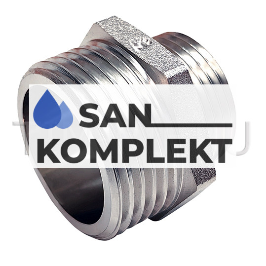 Ниппель переходной никель ДУ-11/4ш * 1ш ZEISSLER ZSr.161.020706