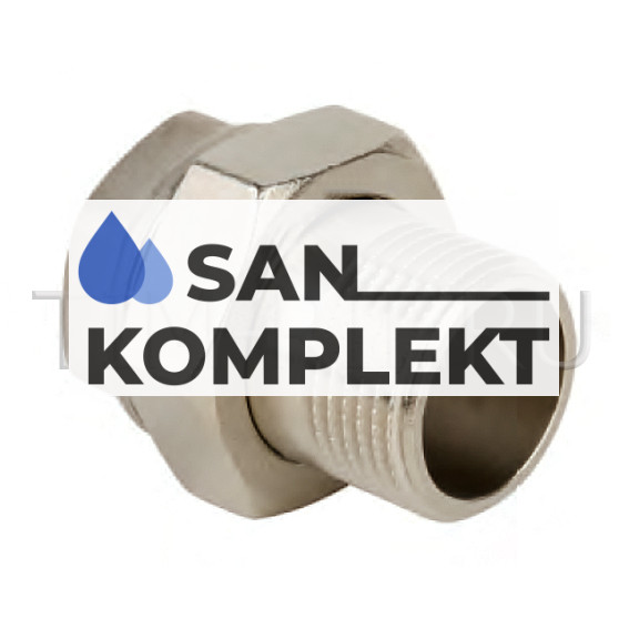 Муфта американка для прямого соединения 11/2 г/ш никелированная ZEISSLER ZSr.165.0108