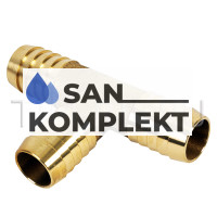 Штуцер тройник 12мм*12мм*12мм латунный для соединения шлангов Т-образный CHT121212