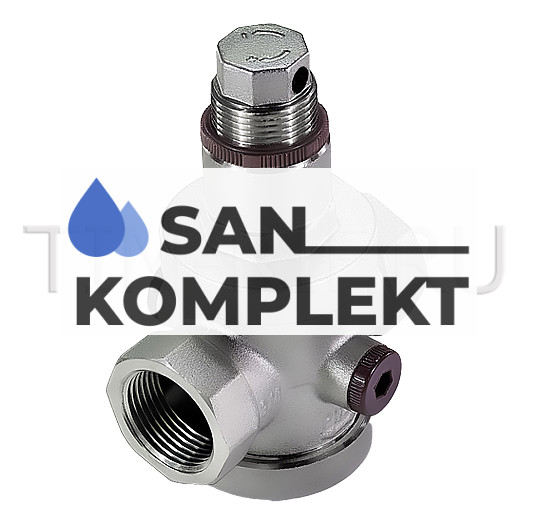 Редуктор давления 3/4 под манометр TIM BL2803B