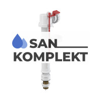 Впускной механизм 1/2 латунный  нижний подвод AlcaPlast A18