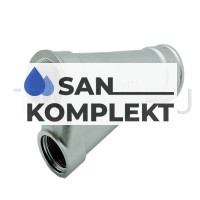 Тройник косой 1/2*3/4 для гильзы под погружной датчик температуры TIM TDS032N