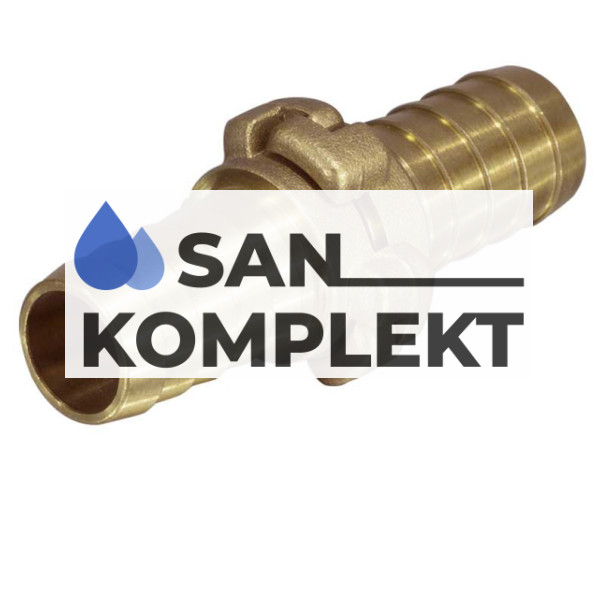 Штуцер разъемный латунный Ф-15 TIM XS-15