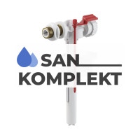 Впускной механизм 1/2 латунный  боковой подвод AlcaPlast A16