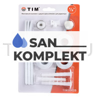 Пробки радиаторные с 3-я кронштейнами 1/2&quot; TIM TIM3042B