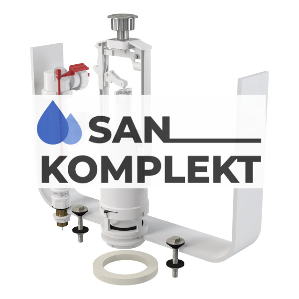 Арматура для унитаза 1/2 клапан с нижней латунной подводкой AlcaPlast SA2000SK