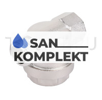 Фильтр 3/4 механической очистки прямой никель. TIM JT-1011B