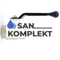 Кран шаровой полнопроходной Bugatti D 2&quot; ВВ ручка BG-300