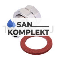 Муфта американка ДУ-3/4 с плоской прокладкой для прямого соединения ДУ-3/4 г/ш ZEISSLER ZSr.165.B.0105