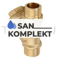 Фильтр грубой очистки 1/2&quot; нар.нар. Резьба TIM BL5800C