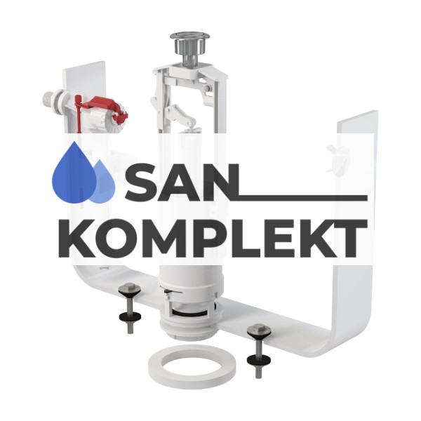 Арматура для унитаза 1/2 клапан с боковой подводкой AlcaPlast SA2000