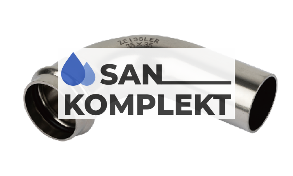 Однораструбный пресс-угольник из нержавеющей стали 90° 42*42mm TIM ZTI.550.004242