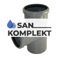 Тройник ПП D 110*110 /87,5*