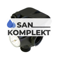 Реле давления со встроенным манометром TIM PS-04A