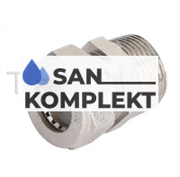 Муфта ДУ 20*1 труба-нар. резьба (никелированная) TIM ZTI.611.002006N