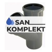 Тройник D 110*110 /45*